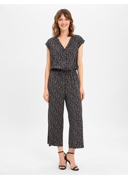 Opus Kombinezon damski - Moneli Kobiety wiskoza granatowy wzorzysty ze sklepu vangraaf w kategorii Kombinezony damskie - zdjęcie 184010389