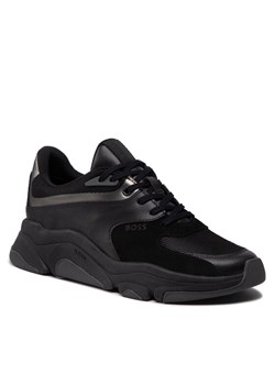 Sneakersy Boss Asher 50475450 10208864 01 Czarny ze sklepu eobuwie.pl w kategorii Buty sportowe męskie - zdjęcie 184011475