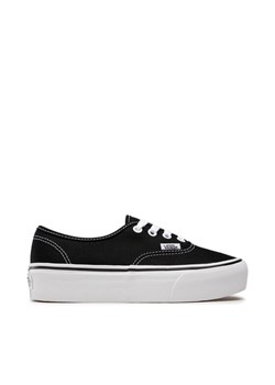 Tenisówki Vans Authentic Platform VN0A3AV8BLK Czarny - id: 0000200312040 - marki Vans - 184011496 Tenisówki Vans Authentic Platform VN0A3AV8BLK Czarny ze sklepu eobuwie.pl w kategorii Trampki damskie - zdjęcie 184011496