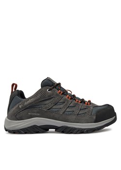 Trekkingi Columbia Crestwood™ Waterproof BM5372 Szary ze sklepu eobuwie.pl w kategorii Buty trekkingowe męskie - zdjęcie 184011536