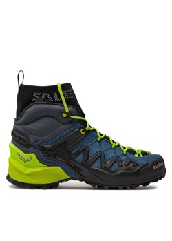 Salewa Trekkingi Ms Wildfire Edge Mid Gtx GORE-TEX 61350-8971 Granatowy ze sklepu MODIVO w kategorii Buty trekkingowe męskie - zdjęcie 184012065