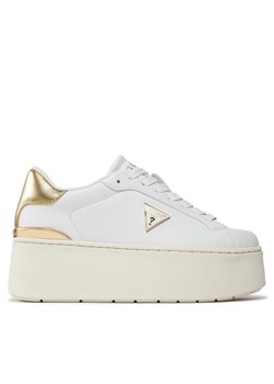 Guess Sneakersy Willen FLPWLL LEL12 Biały ze sklepu MODIVO w kategorii Buty sportowe damskie - zdjęcie 184012076