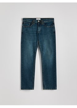 Reserved - Jeansy straight z efektem sprania - indigo jeans ze sklepu Reserved w kategorii Jeansy męskie - zdjęcie 184012285