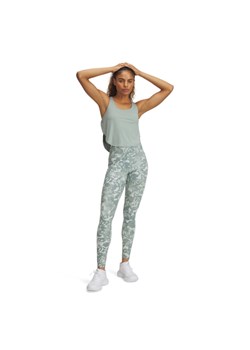 Damskie legginsy treningowe Under Armour Motion Print Legging - zielone ze sklepu Sportstylestory.com w kategorii Spodnie damskie - zdjęcie 184012705