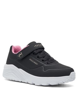 Sneakersy Skechers UNO LITE 310451L BKRG Czarny ze sklepu eobuwie.pl w kategorii Buty sportowe dziecięce - zdjęcie 184015275