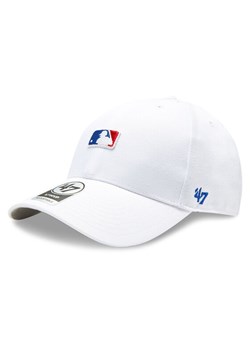 Czapka z daszkiem 47 Brand MLB Batter Man Logo Base Runner Snap '47 MVP MLB-BRMPS01WBP-WH Biały ze sklepu eobuwie.pl w kategorii Czapki z daszkiem damskie - zdjęcie 184015295