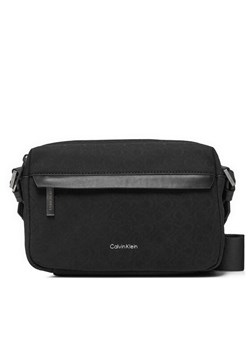 Torebka Calvin Klein K50K512807 Czarny ze sklepu eobuwie.pl w kategorii Listonoszki - zdjęcie 184015357