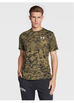 Under Armour T-Shirt 1357727 Khaki Loose Fit ze sklepu MODIVO w kategorii T-shirty męskie - zdjęcie 184016069