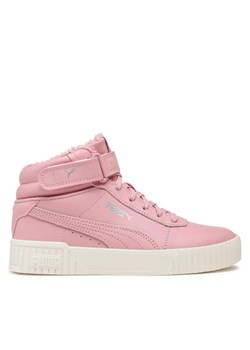 Puma Sneakersy Carina 2.0 Mid WTR Jr 387380 03 Różowy ze sklepu MODIVO w kategorii Trampki damskie - zdjęcie 184016088