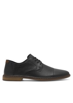 Rieker Półbuty 13427-00 Czarny ze sklepu MODIVO w kategorii Buty eleganckie męskie - zdjęcie 184016099