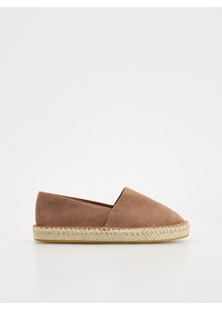 Reserved - Zamszowe espadryle - pastelowy róż ze sklepu Reserved w kategorii Espadryle damskie - zdjęcie 184017898