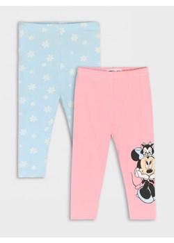 Sinsay - Legginsy 2 pack Mickey Mouse - różowy ze sklepu Sinsay w kategorii Spodnie i półśpiochy - zdjęcie 184018526