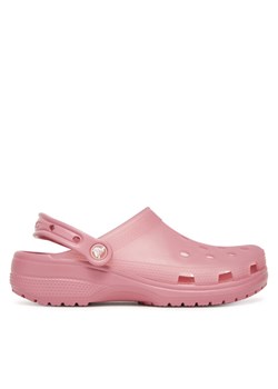 Crocs Klapki Classic Frosted Clog 210928 Różowy ze sklepu MODIVO w kategorii Klapki damskie - zdjęcie 184019237