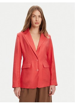 United Colors Of Benetton Marynarka 25BVDW036 Czerwony Regular Fit ze sklepu MODIVO w kategorii Marynarki damskie - zdjęcie 184019259