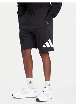 adidas Szorty sportowe Essentials Big Logo JE8956 Czarny Regular Fit ze sklepu MODIVO w kategorii Spodenki męskie - zdjęcie 184019275