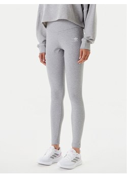 adidas Legginsy Essentials IY9646 Szary Slim Fit ze sklepu MODIVO w kategorii Spodnie damskie - zdjęcie 184019278