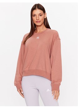 adidas Bluza Essentials+ Made with Hemp Sweatshirt IC1822 Brązowy Loose Fit ze sklepu MODIVO w kategorii Bluzy damskie - zdjęcie 184019395