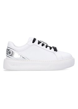 Liu Jo Skórzane sneakersy w kolorze białym ze sklepu Limango Polska w kategorii Buty sportowe damskie - zdjęcie 184022927