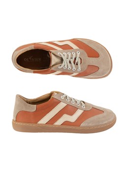 Buty barefoot damskie skórzane Olivier Eliza rude ze sklepu butyolivier w kategorii Półbuty damskie - zdjęcie 184024517