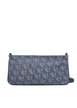 Torebka Calvin Klein Jeans Ckj Monogram Mini Bag LV04K3183G Niebieski ze sklepu eobuwie.pl w kategorii Listonoszki - zdjęcie 184024736