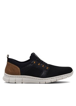 Sneakersy Rieker B7796-00 Czarny ze sklepu eobuwie.pl w kategorii Buty sportowe męskie - zdjęcie 184024738