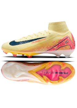 Buty piłkarskie Nike Zoom Mercurial Superfly 10 Elite Km Fg FQ8692-800 pomarańczowe ze sklepu ButyModne.pl w kategorii Buty sportowe męskie - zdjęcie 184025018