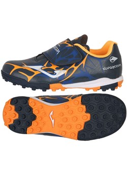 Buty piłkarskie Joma Super Copa 2503 Tf Jr SCJW2503TFV granatowe ze sklepu ButyModne.pl w kategorii Buty sportowe dziecięce - zdjęcie 184025088