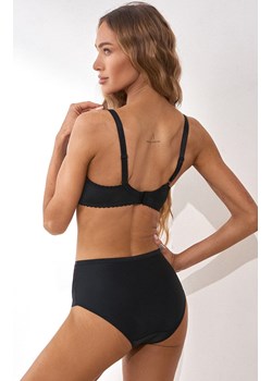 Figi damskie z wysokim stanem czarno-czerwone Laila, Kolor czarno-czerwony, Rozmiar S, PariPari Lingerie ze sklepu Primodo w kategorii Majtki damskie - zdjęcie 184025428