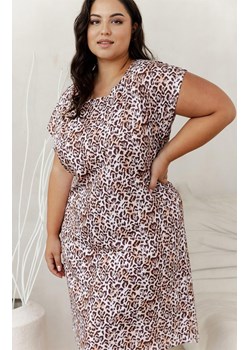 Damska koszula nocna plus size Esti 3361, Kolor panterka, Rozmiar XXL, Taro ze sklepu Primodo w kategorii Koszule nocne - zdjęcie 184025448