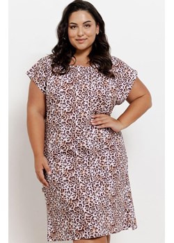 Damska koszula nocna plus size Esti 3361, Kolor panterka, Rozmiar XXL, Taro ze sklepu Primodo w kategorii Koszule nocne - zdjęcie 184025449