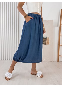spódnica marbella ciemnoniebieska one size ze sklepu UBRA w kategorii Spódnice - zdjęcie 184025725