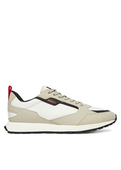 Sneakersy HUGO Icelin  50536568 Beżowy ze sklepu eobuwie.pl w kategorii Buty sportowe męskie - zdjęcie 184026027