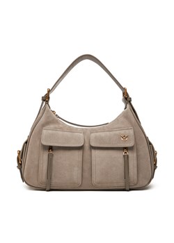 Torebka PINKO Cargo Bag Maxi PE 25 PLTT 104507 A29N Szary ze sklepu eobuwie.pl w kategorii Torebki damskie - zdjęcie 184026068