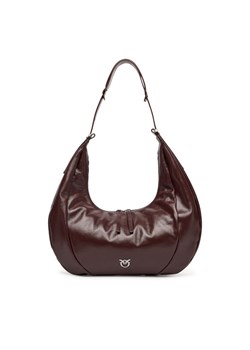 Torebka PINKO Slouchy Hobo Big PE 25 PLTT 104295 A26J Bordowy ze sklepu eobuwie.pl w kategorii Torebki damskie - zdjęcie 184026079