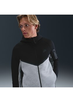 Męska bluza z kapturem i zamkiem na całej długości Windrunner Nike Tech - Czerń ze sklepu Nike poland w kategorii Bluzy męskie - zdjęcie 184026645