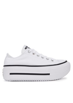 Converse Trampki Chuck Taylor All Star Lift Double Stack Platform A15491C Biały ze sklepu MODIVO w kategorii Trampki damskie - zdjęcie 184026658