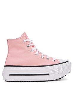 Converse Trampki Chuck Taylor All Star Lift Double Stack A15012C Różowy ze sklepu MODIVO w kategorii Trampki damskie - zdjęcie 184026706