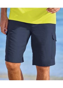 Luźne bermudy z mikrofibry Ocean ze sklepu Atlas For Men w kategorii Spodenki męskie - zdjęcie 184029586