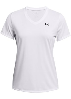Under Armour Koszulka sportowa w kolorze białym ze sklepu Limango Polska w kategorii Bluzki damskie - zdjęcie 184029829