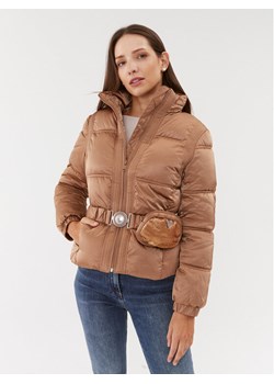 Guess Kurtka zimowa Lucia W3BL19 WEX12 Brązowy Regular Fit ze sklepu MODIVO w kategorii Kurtki damskie - zdjęcie 184030788
