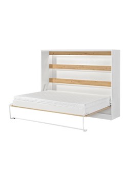 Półkotapczan otwierany dąb + czarny 140x200 A7-E57 ze sklepu Edinos.pl w kategorii Łóżka i materace - zdjęcie 184032076