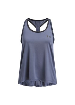 Dziewczęcy top treningowy Under Armour Tech Knockout Tank - szary ze sklepu Sportstylestory.com w kategorii Bluzki damskie - zdjęcie 184032639
