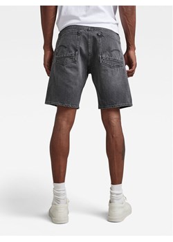 G-Star Raw Szorty jeansowe D20776-D291-C778 Szary Regular Fit ze sklepu MODIVO w kategorii Spodenki męskie - zdjęcie 184032745