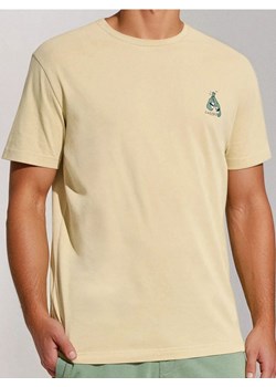 Sinsay - Koszulka - kremowy ze sklepu Sinsay w kategorii T-shirty męskie - zdjęcie 184035548