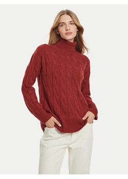 Tommy Hilfiger Golf WW0WW43102 Czerwony Regular Fit ze sklepu MODIVO w kategorii Swetry damskie - zdjęcie 184035827