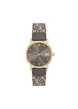 Zegarek DKNY Soho NY6691 Brązowy ze sklepu eobuwie.pl w kategorii Zegarki - zdjęcie 184037738