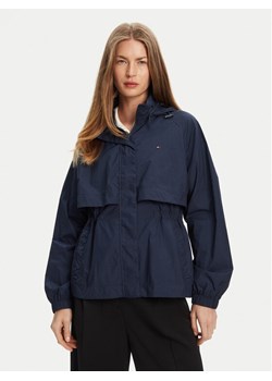 Tommy Hilfiger Wiatrówka WW0WW46444 Granatowy Relaxed Fit ze sklepu MODIVO w kategorii Kurtki damskie - zdjęcie 184038506