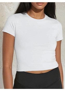 Sinsay - Crop top - biały ze sklepu Sinsay w kategorii Bluzki damskie - zdjęcie 184040427