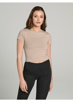 Sinsay - Crop top - kremowy ze sklepu Sinsay w kategorii Bluzki damskie - zdjęcie 184040429