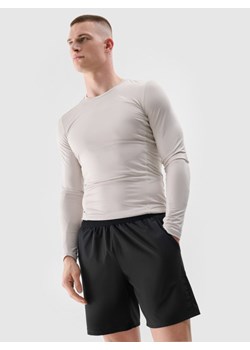 Męskie spodenki treningowe 4F 4FWSS25TFSHM0912 - czarne ze sklepu Sportstylestory.com w kategorii Spodenki męskie - zdjęcie 184040766